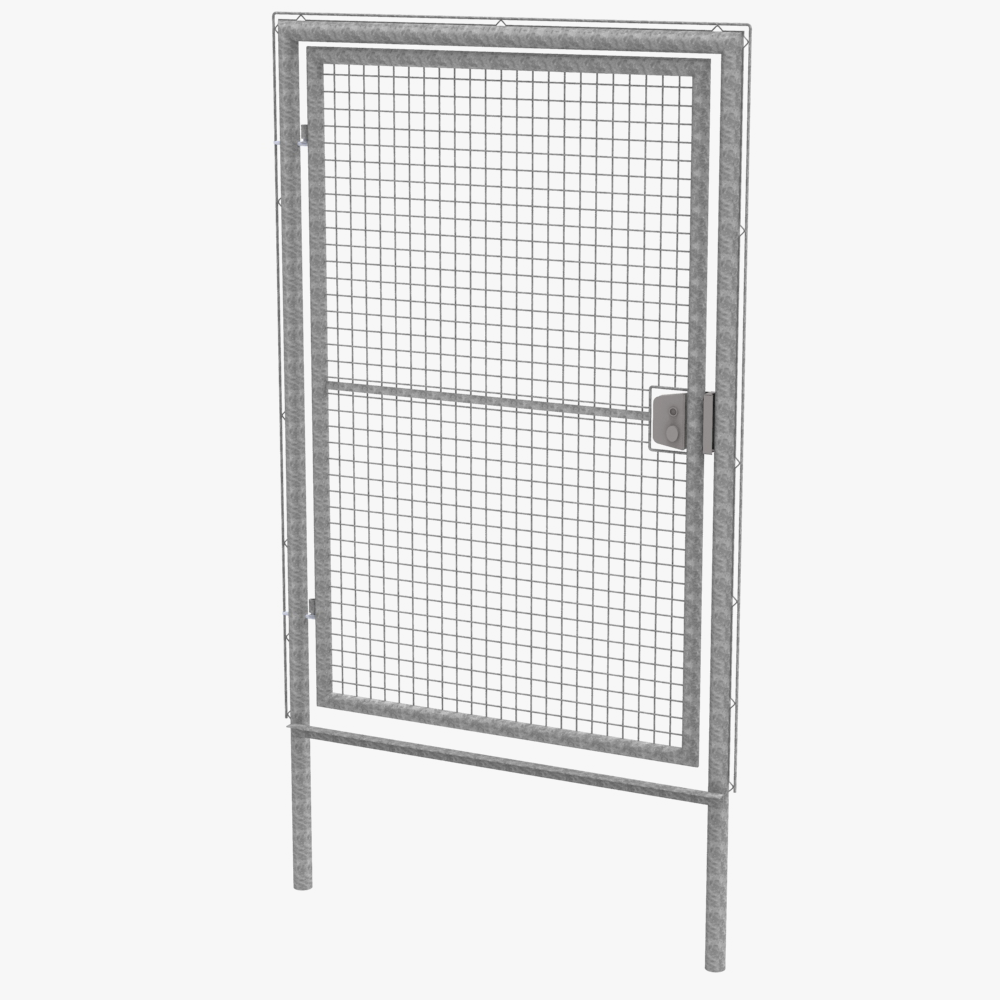 Porte de court de Tennis 2m x 1m galvanisée – Image 2