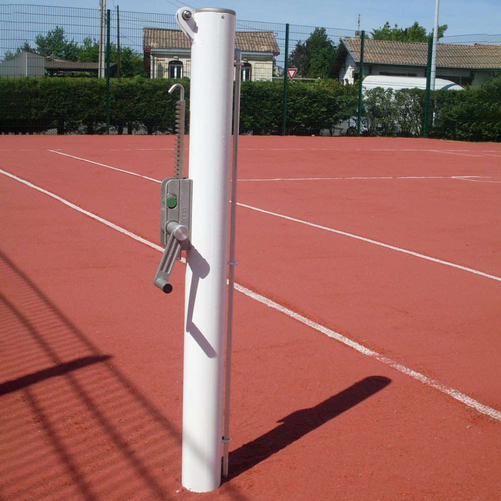 Poteaux de filet de tennis à fourreaux – Image 2
